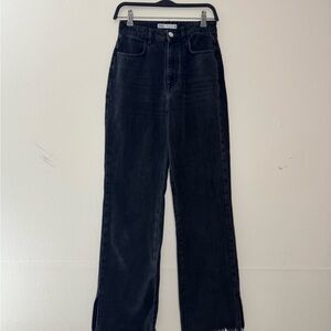 Zara Black Flare Jeans